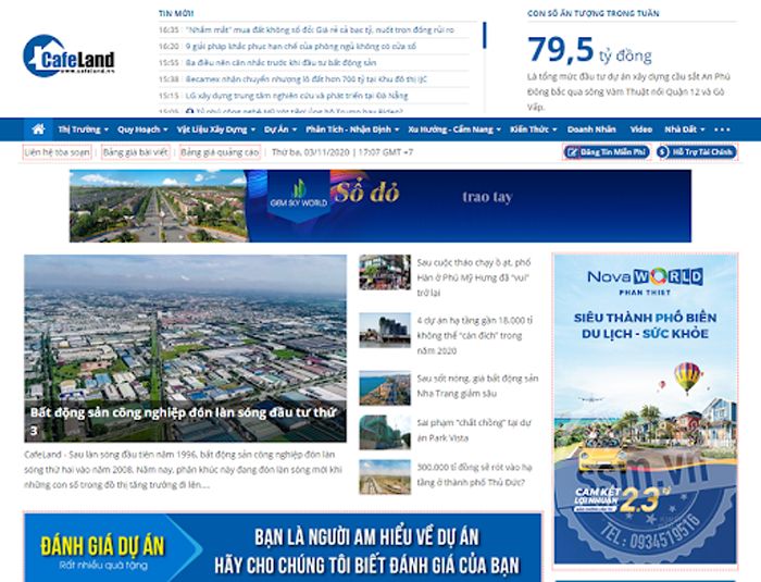 Top các trang web mua bán nhà đất uy tín hiện nay