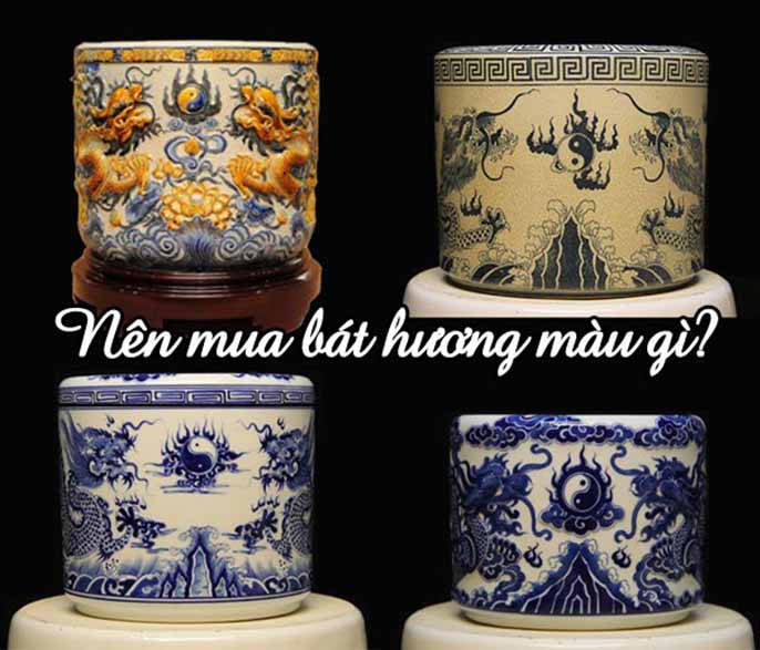 Những lưu ý khi mua bát hương để hợp phong thủy