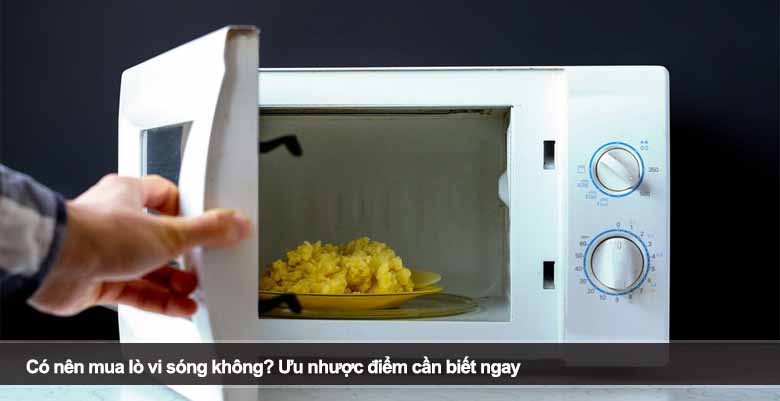 Có nên mua lò vi sóng không? Ưu nhược điểm cần biết ngay